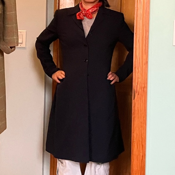 VTG Ralph Lauren BL Y2K Waistcoat SAMPLE - Picture 10 of 14